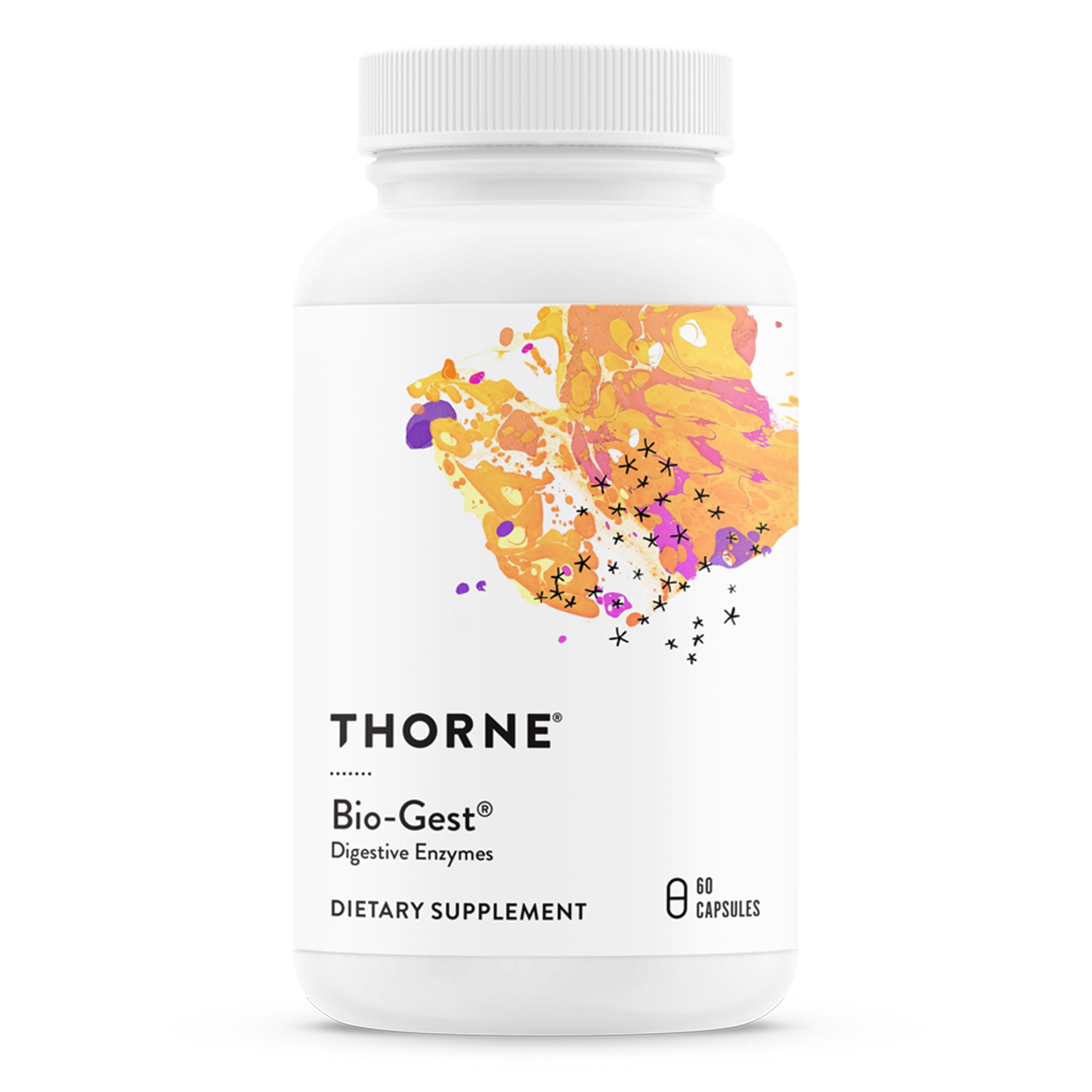 Thorne BioGest Digestive Enzymes to Support GI Health, Optimal