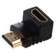 thumbnail image 1 of adapter 90 degree right angle L - type (bottom)black, 1 of 5