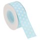 thumbnail image 1 of Cinta decorativa de regalo Unique Bargains 0.98"x29.53' diseño de patrón azul claro, 1 of 5