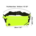 thumbnail image 2 of Unique Bargains 1 Pc Reflective without Kettle Bag Running Waist Pack for Hiking Gym EVA Green, 2 of 4