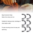 thumbnail image 4 of Conector De Metal Hebillas Bag Arch U Anillo De Forma Conector De Hebilla Con Tornillos Artesanías De Cuero Set 20, 4 of 7