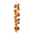 thumbnail image 2 of Taotanxi Fall Garland Maple Leaves Decorations 3.2Ft , Black Leaf Decor Gothic Decor for Halloween, 2 of 6