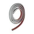 thumbnail image 3 of Uxcell 6ft Cord Cover Floor W0.3"xH0.3" Hide Extension Cable Wire Covers Grey, 3 of 7