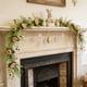 thumbnail image 1 of Guirnalda artificial de ratán de primavera de Pascua 43-45 en azul rosa Flores de plástico de margaritas Puerta de pared Decoración interior de boda Estilo rústico poético, 1 of 6
