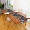 thumbnail image 2 of Yayeee Table Runner 90 inches Long Home Kitchen Dinning Party Decoration, Blue Geometric Eagle, 2 of 7
