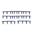 thumbnail image 1 of Langgg Badminton Racket Nylon Grommets String Protector Mitochondrial Tube Blue, 1 of 8