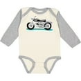 thumbnail image 3 of Inktastic Motorcycle Boys or Girls Long Sleeve Baby Bodysuit, 3 of 5
