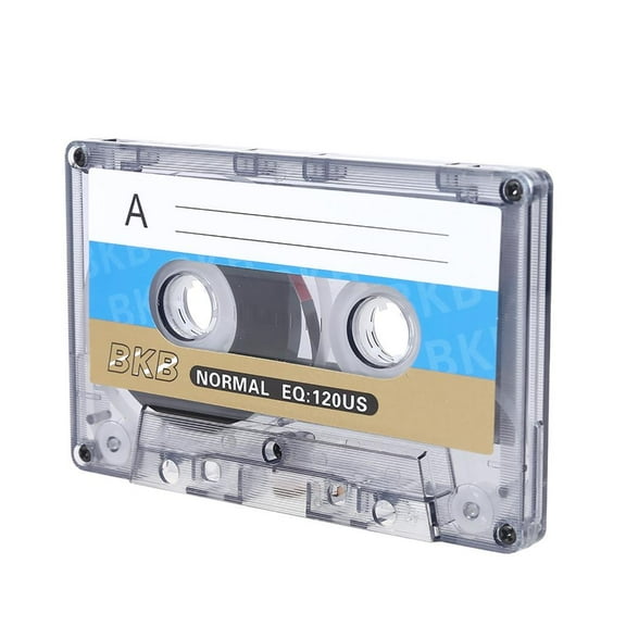 Standard Cassette Blank Tape Player Empty Tape With 90 Minutes Magnetic Music Tape Recording for Speech Music Recording