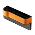 thumbnail image 3 of Organizador de espacio para asientos de coche, consola delantera, compartimento para guardar tarjetas Lado del conductor naranja, 3 of 9