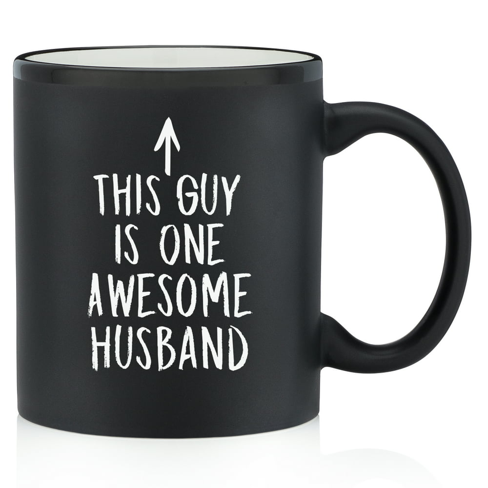 One Awesome Husband Funny Coffee Mug Anniversary And Birthday Ts For