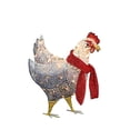 thumbnail image 4 of Encienda el ornamento de la decoración de la Navidad del LED de la estatua del animal d para el jardín de la yarda S perfecl Pollo iluminado, 4 of 8