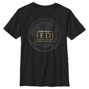 Boy's Star Wars Jedi: Fallen Order Celestial Map Graphic Tee Black Small