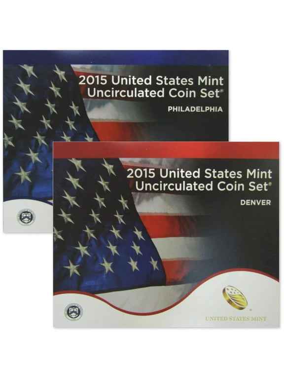 2015 Uncirculated Coin Set U.S Mint Government Packaging OGP COA