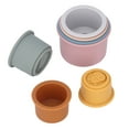 thumbnail image 1 of Juguete de tazas apilables ANGGREK 7 piezas mejora las habilidades juguetes de baño para salpicaduras de bebé, 1 of 8
