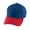 Navy/ Red, variant on Men's Athletic 6-Panel Mesh Cap, Style 6235A