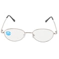 thumbnail image 1 of Gafas de lectura para aliviar la fatiga visual, gafas para presbicia de alta definición con estuche (+350 marco plateado), 1 of 8