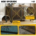 thumbnail image 4 of Royalbelle Style Meuble Grande Cage pour Chien d'Intérieur avec Roues Verrouillables et Coussin Intégré, 4 of 8