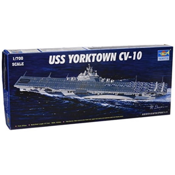 BOX! 1/700 USS Yorktown CV10 Aircraft Carrier