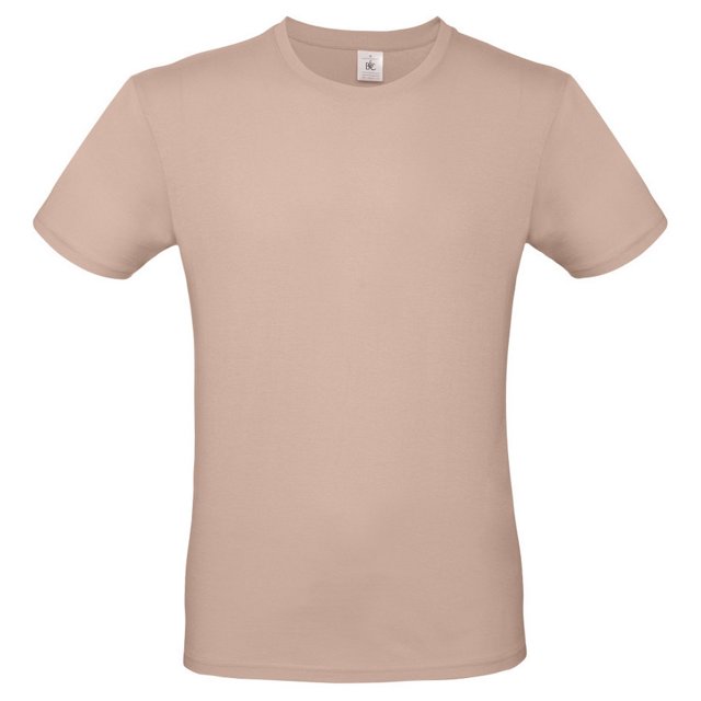 B&C - Camiseta básica para hombre (Rosa Millennial)