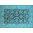 thumbnail image 1 of Ahgly Company Indoor Rectangle Oriental Light Blue Traditional Area Rugs, 8' x 12', 1 of 4