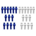 thumbnail image 1 of LOVIVER 26Pcs Table Soccer Men Player Football Player Birthday Indoor Table Game Toy White Blue, 1 of 8
