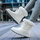 thumbnail image 4 of Botas De Nieve De Invierno Botas de plataforma de tobillo para mujer, cómodas botas de nieve planas, regalos para madres amigas Likrtyny Tenis De Mujer Tenis De Hombre, 4 of 6
