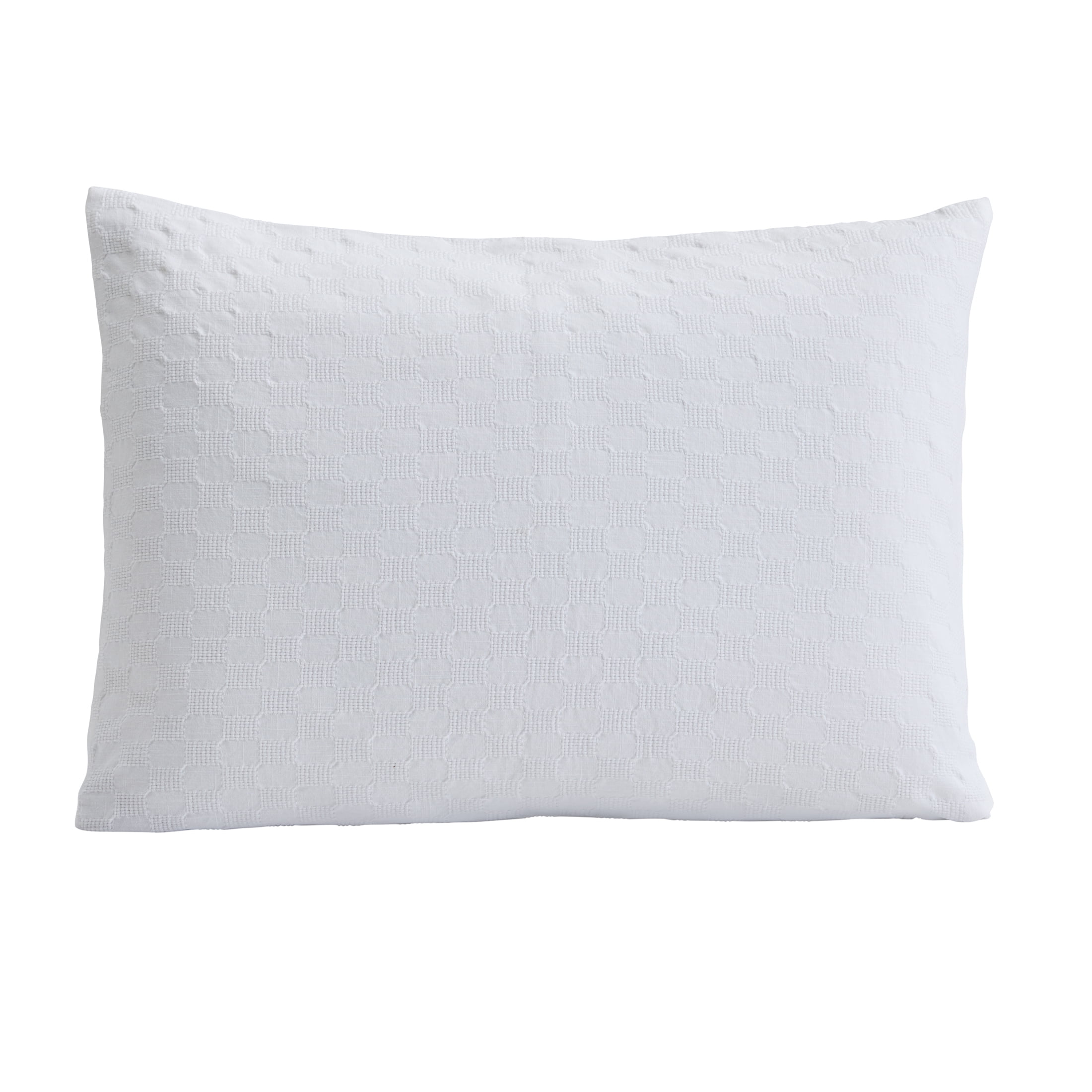 Better Homes & Gardens 2-Piece Arctic White Block Weave Comforter Set, Adult Twin/Twin XL