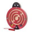 thumbnail image 1 of Laberinto magnético de madera | Juego educativo de ingenio para niños | Juguete intelectual de madera para mayores de 3 años, 1 of 1
