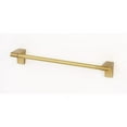 thumbnail image 3 of Luna 18" Wall Mounted Towel Bar, Polished Brass, 3 of 6
