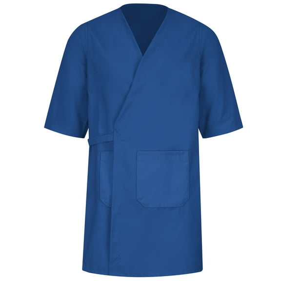 Red Kap Collarless Butcher Wrap