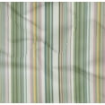 thumbnail image 3 of oneOone Organic Cotton Poplin Twill Fabric Multicolor Stripe Decor Fabric Printed BTY 42 Inch Wide, 3 of 3