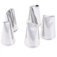 thumbnail image 4 of HATISS 5pcs Rose Petal Metal Cream Tips Cake Decorating Tool Icing Piping Nozzles, 4 of 8