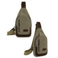 thumbnail image 1 of Rentrée Scolaire! mtvxesu Sac de Poitrine, Sacs Banane - Sac-Ceinture pour Hommes - Sacs Bandoulière pour Sac de Taille - Sac de Taille Noir avec Sangle Ajustable, Sac Banane Mode pour la Course et l'Entraînement, 1 of 8