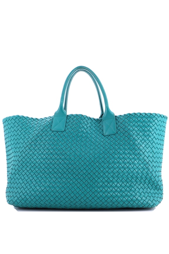 Pre-Owned Cabat Tote Intrecciato Nappa Medium By Rebag