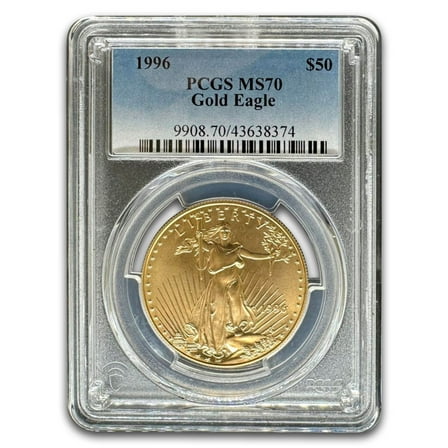 1996 1 oz American Gold Eagle MS-70 PCGS