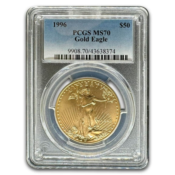 1996 1 oz American Gold Eagle MS-70 PCGS