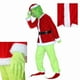 thumbnail image 3 of Tienda de disfraces de cosplay de Grinch, monstruo de pelo verde navideño, 3 of 4