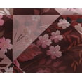 thumbnail image 5 of oneOone Georgette Viscose Maroon Fabric Florals Diy Clothing Quilting Fabric Print Fabric By Yard 42 Inch Wide, 5 of 6