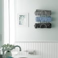 thumbnail image 2 of Bath Towel and Towel Rack Partition Bathroom Organizer, 2 of 5