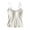Beige, variant on Weikingp Women's Ribbed Lace Square Neck Button Cami Tank Top Basic Layering Sleeveless Shirt Beige