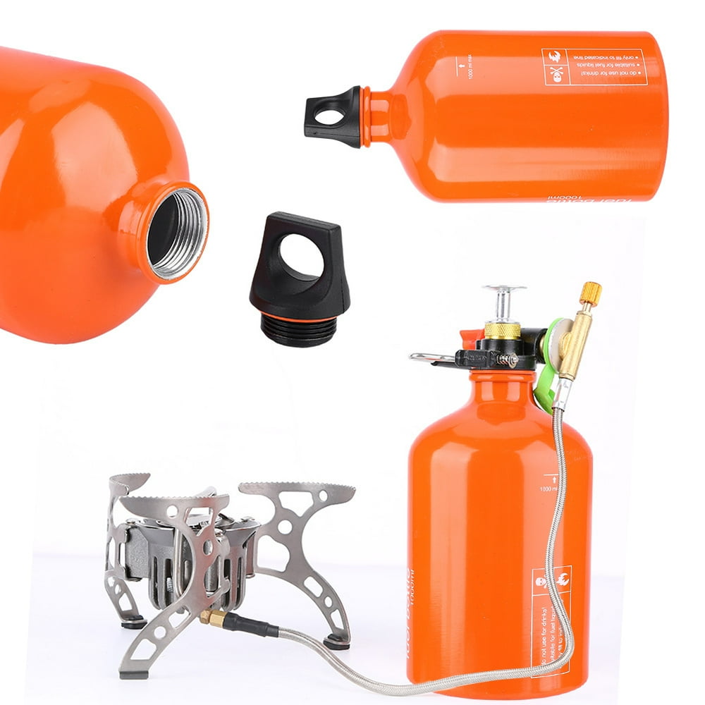 Greensen 1000ML Portable Gas Stove Tank Oil Containers Fuel Storage For