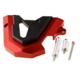 thumbnail image 4 of Aluminio Frente Cadena Front Chain Guar Sprocket Motor Compatible Con rojo shamjiam Cubierta de cadena de motocicleta, 4 of 8