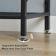 thumbnail image 6 of VECELO TV Stand for TV up to 75 Inch, Entertainment Center TV Console with Storage Shelves for Living Room, Gray, 6 of 8