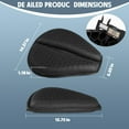 thumbnail image 5 of Shake Rider Cushion - Motorcycle Seat Cushion, Gel 3D-Honeycomb, Shock Absorption Not Stuffy,Protecting Sensitive Areas,Relief No More Tailbone Soreness,Ride 3X Longer,Discomfort on Long Rides, 5 of 8