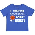 thumbnail image 3 of Inktastic I Watch Basketball with Mommy Boys Toddler T-Shirt, 3 of 5