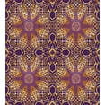thumbnail image 3 of Purple Mandala Duvet Cover Set, Bohemian Motif Style Design Universe Image, Decorative 3 Piece Bedding Set with 2 Pillow Shams, Queen Size, Purple Yellow, by Ambesonne, 3 of 3