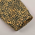 thumbnail image 4 of MADHERO Boys Girls Rain Jacket Lightweight Long Sleeve Windbreaker Yellow Leopard 10, 4 of 6