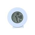 thumbnail image 2 of Bewildely Reloj Digital multifuncional para temperatura, decoración de meteorológica, modo de repetición, relojes táctiles sensibles, funciona con Electrodomésticos Blanco Bewildely HA064514-02, 2 of 6
