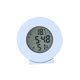 thumbnail image 2 of Yuarrent Reloj Digital multifuncional para temperatura, decoración de meteorológica, modo de repetición, relojes táctiles sensibles, funciona con Electrodomésticos Blanco Yuarrent HA064514-02, 2 of 6
