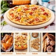thumbnail image 3 of 2X Piedra de Cerámica para Hornear Pizza de Piedra de Pizza de 12 Pulgadas / Bandeja, para Parrilla Y Horno-Resistente Al , Duradero Y Seguro, 3 of 5